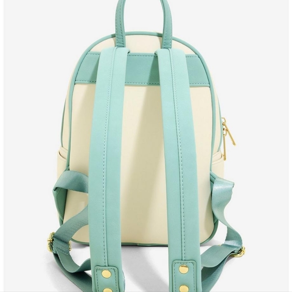 Brand New! Loungefly Disney Lilo & Stitch Turtles Mini Backpack 🌴💚 - Picture 3 of 4